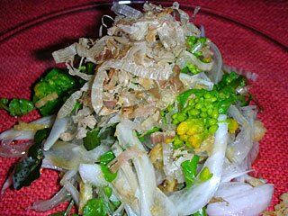 新たまねぎと春野菜サラダ