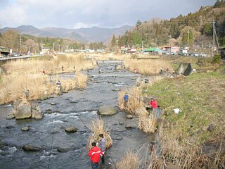 箒川渓流釣り解禁